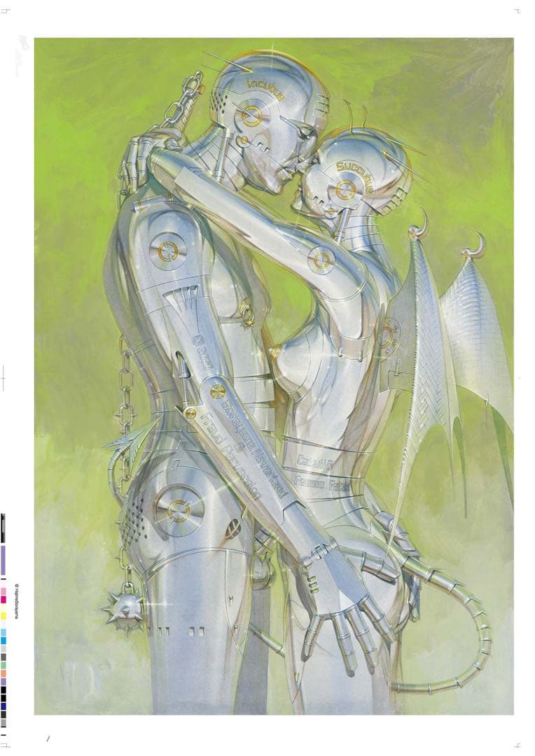 ED200 SORAYAMA ポスター 空山基 PARCO PPC