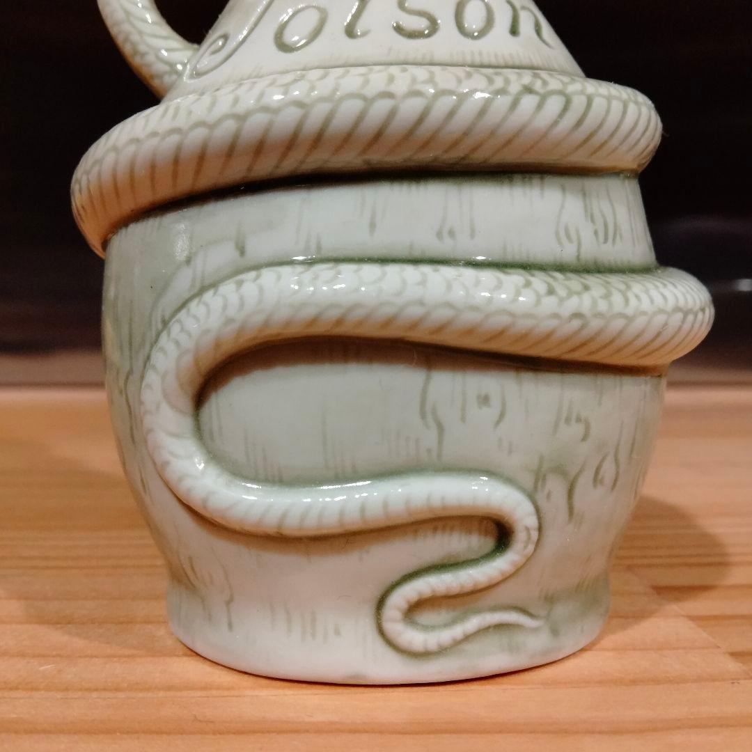 アンティーク 20s 30s スカル ドクロ 蛇 デカンタ ビンテージ ポイズン