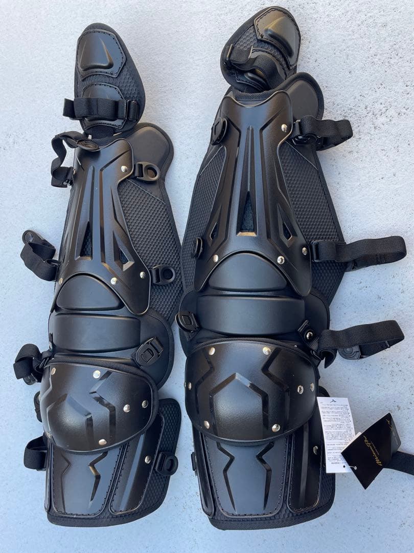 Mizuno キャッチャー用レガース Lサイズ ブラック