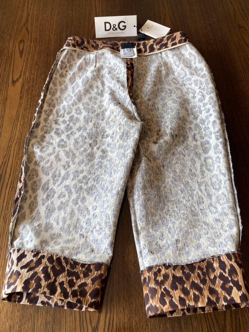 D&G DOLCHE&GABBANA 未使用クロップドmade in italy