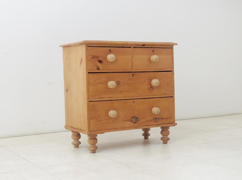 イギリス アンティーク オールドパイン無垢材 チェスト検ロイズペニーワイズカーフ