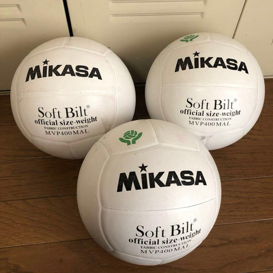 中古 ミカサ バレーボール 4号球MVP400MAL5球 合計5球セット