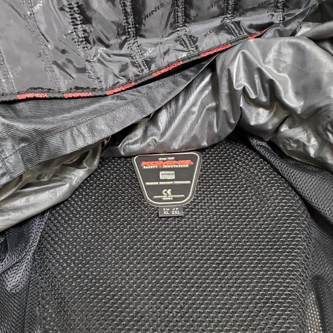 未使用級　KOMINE　コミネ　フルイヤージャケット　JK-597　XL　2XL