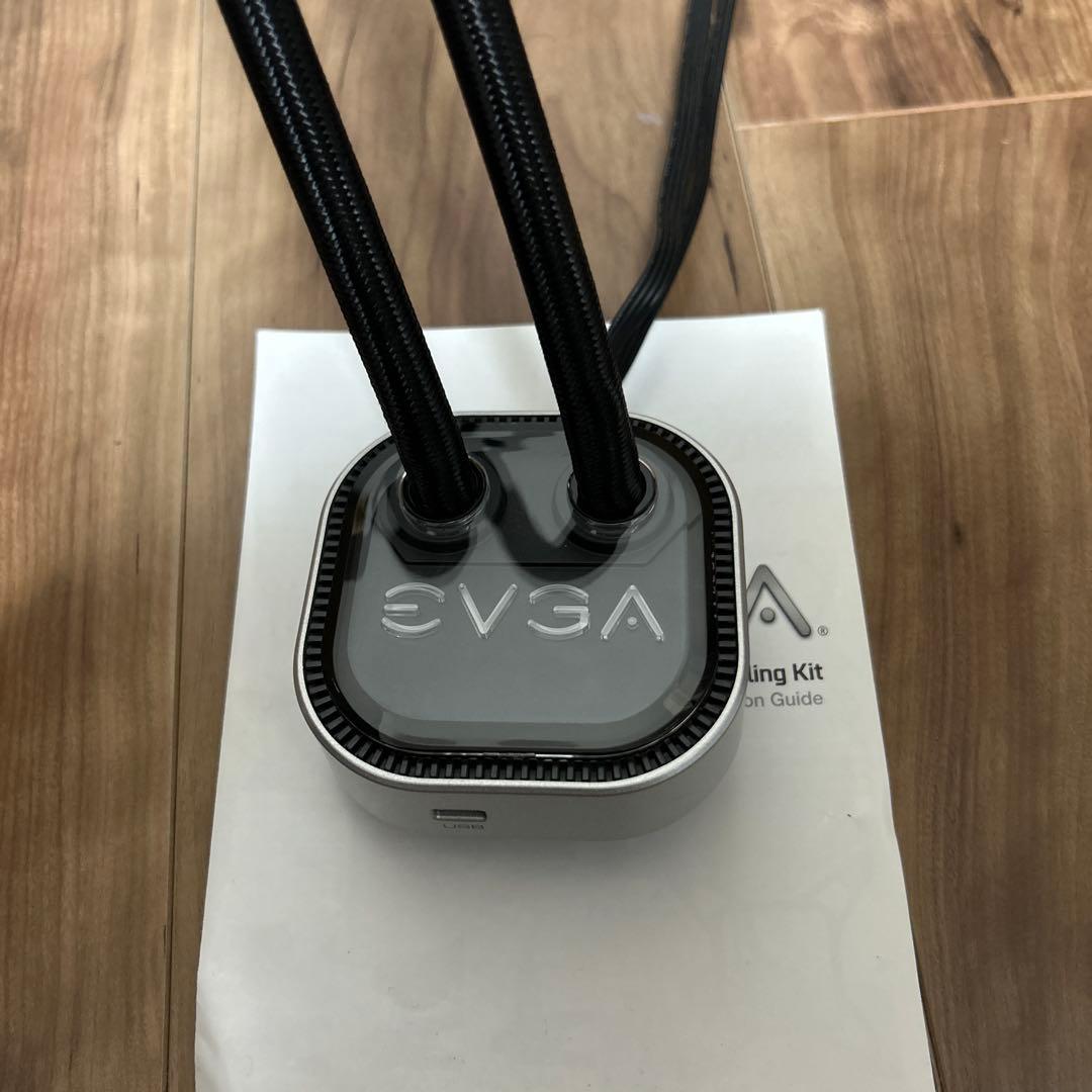 【EVGA】CLC 240 AIO 簡易水冷クーラー 箱なし 付属品完備 清掃済