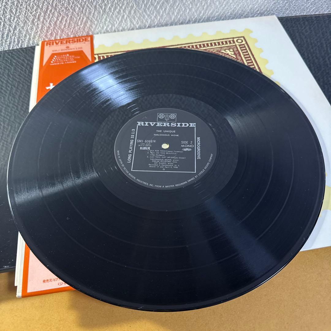 LP12inJAZZ国内盤セロニアスモンク他全3枚 盤ジャケ帯解説良好