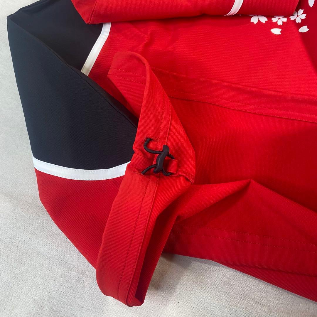 canterbury 日本代表 プルオーバー 桜 赤 長袖　新品未使用　M