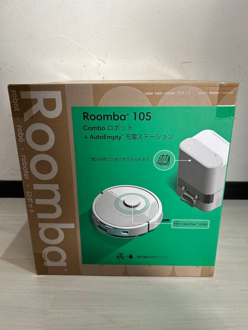 未開封品 iRobot Roomba 105 Combo ロボット