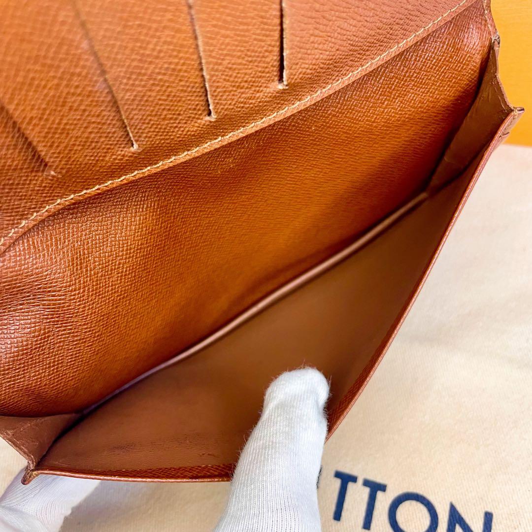 ✨極美品✨ヴィトン ポルトカルトクレディ モノグラム 長財布 札入れ カード入れ