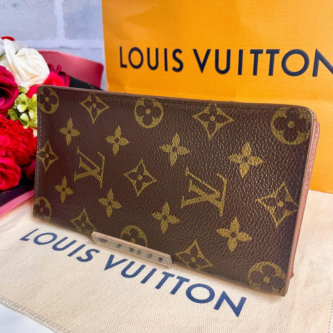 ✨極美品✨ヴィトン ポルトカルトクレディ モノグラム 長財布 札入れ カード入れ