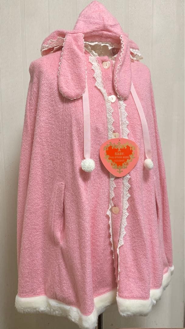 新品 BABY THE STARS SHINE BRIGHT うさみみ ケープ