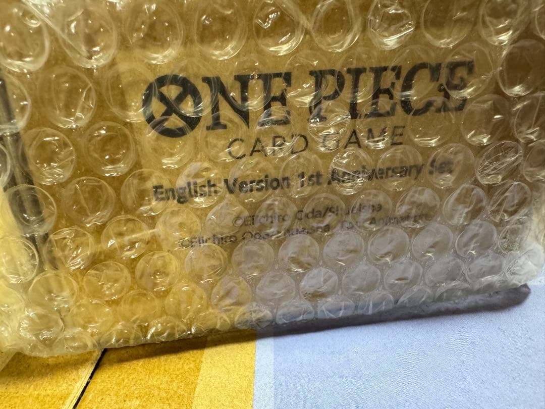 新品 ワンピースカード 1st anniversary English 英語版