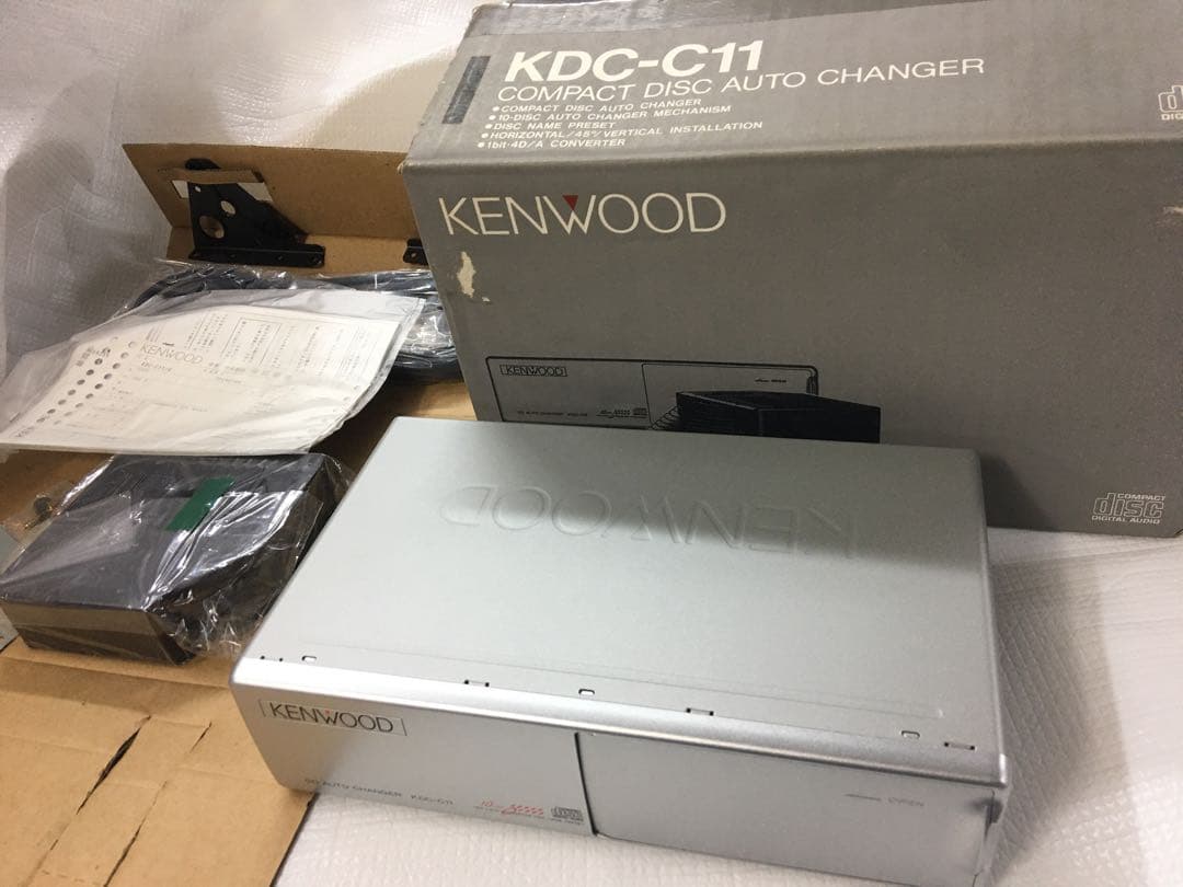 新品KENWOOD CDオートチェンジャー KDC-C11
