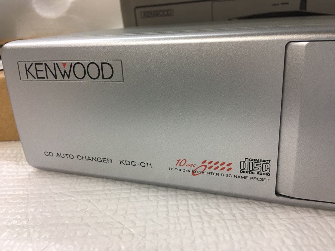 新品KENWOOD CDオートチェンジャー KDC-C11