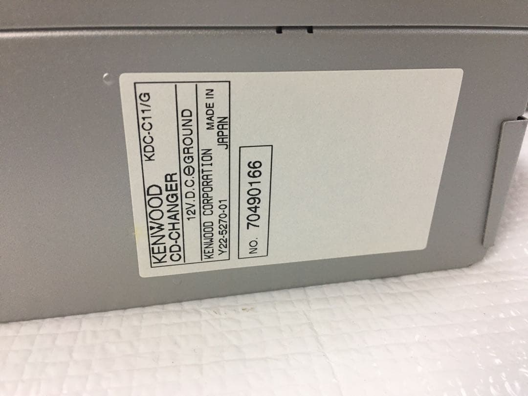 新品KENWOOD CDオートチェンジャー KDC-C11