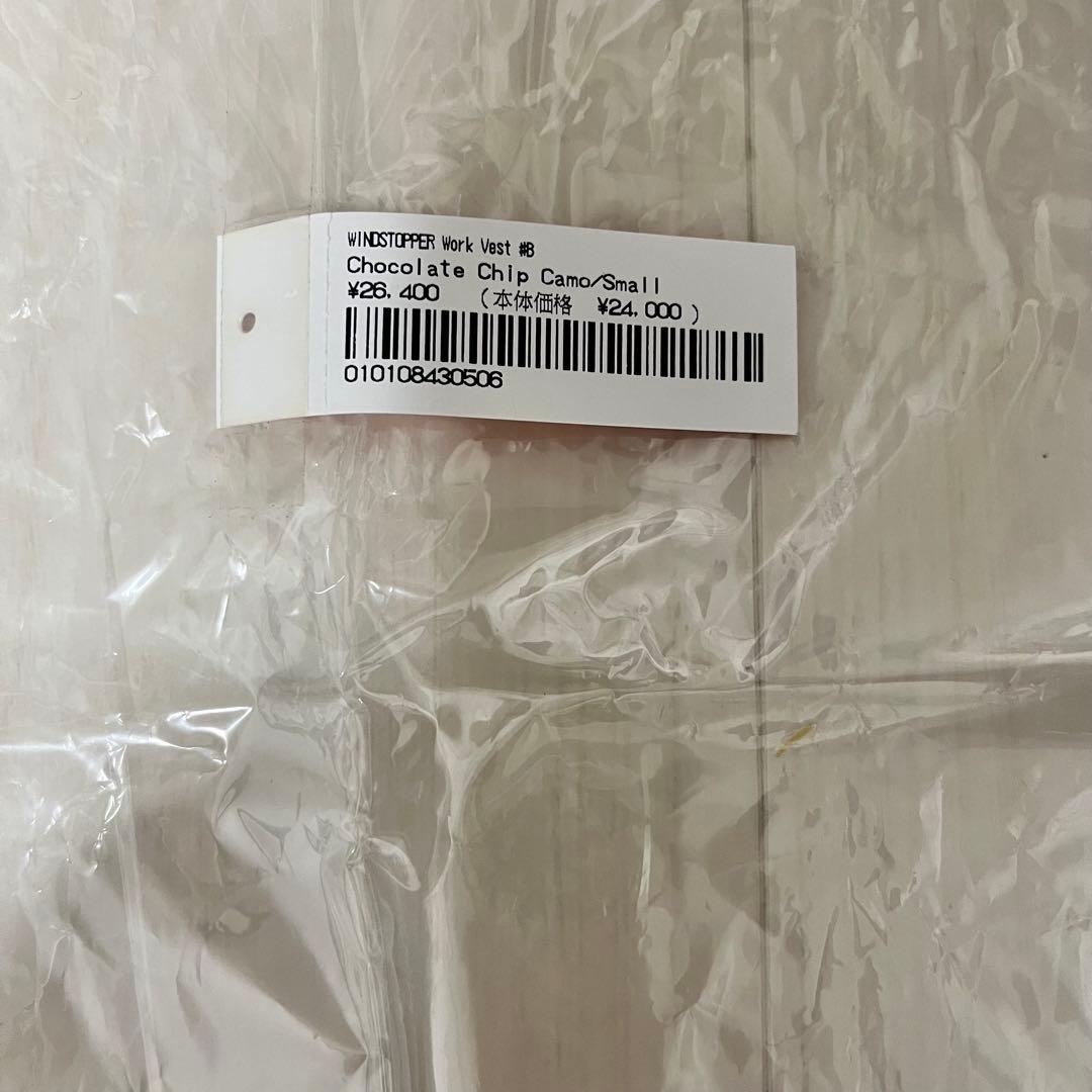 supreme WINDSTOPPER Vest Sサイズ チョコチップカモ