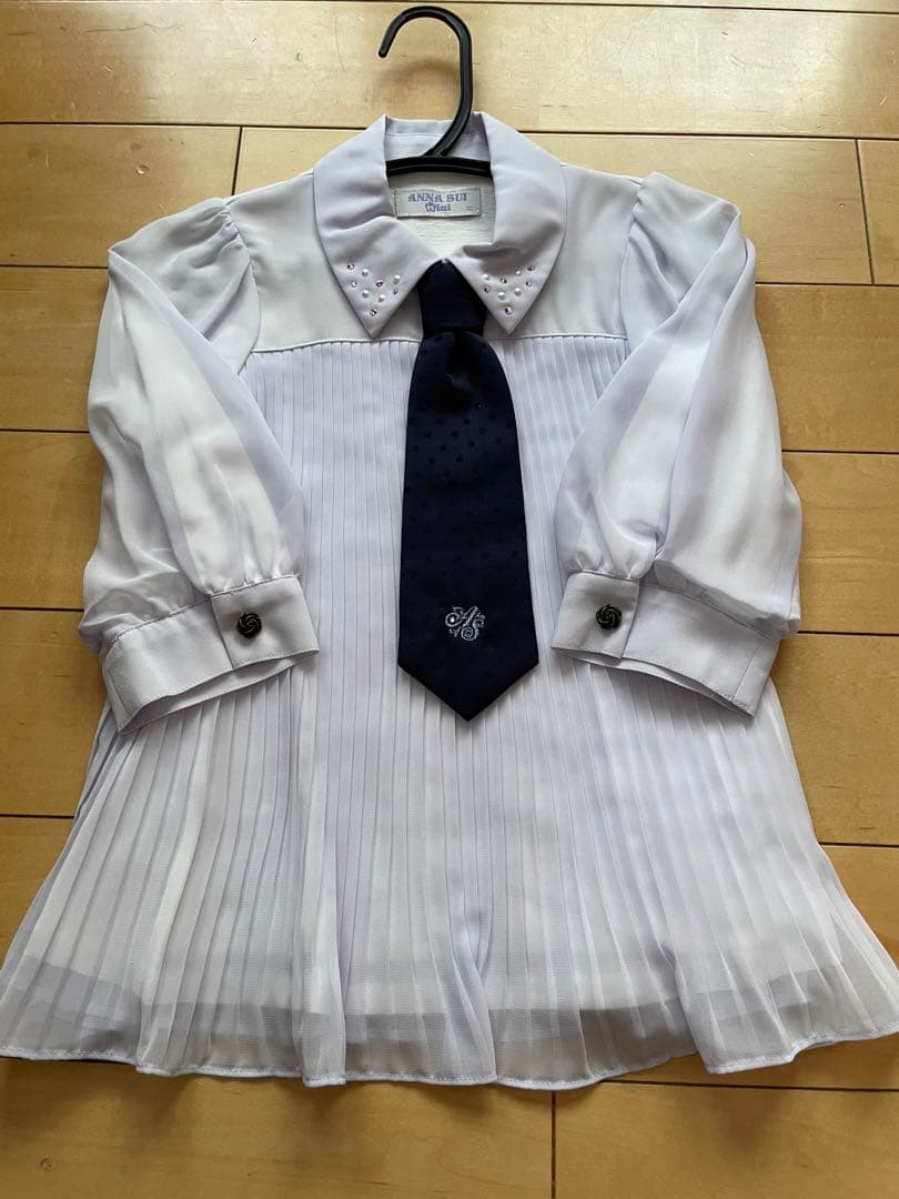 美品 ANNA SUI mini アナスイミニ フォーマル 120 入学　卒業