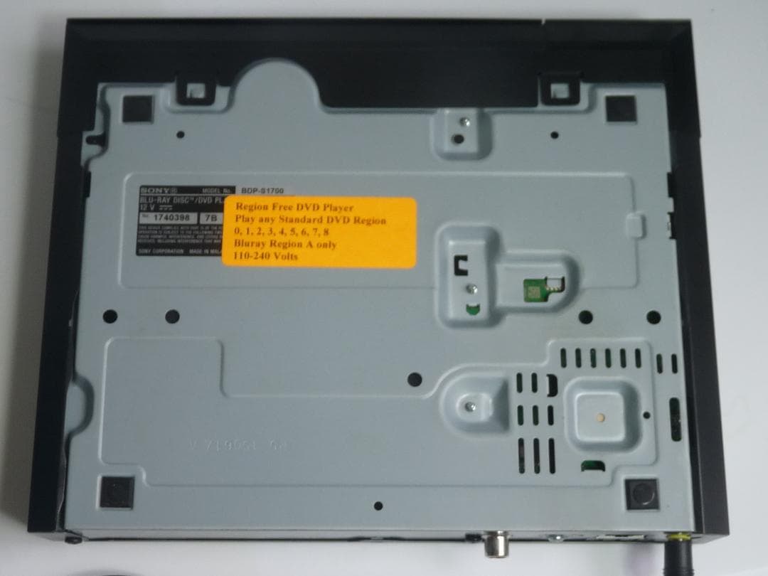 SONY BDP-S1700 リージョンフリー BD/DVDプレーヤー