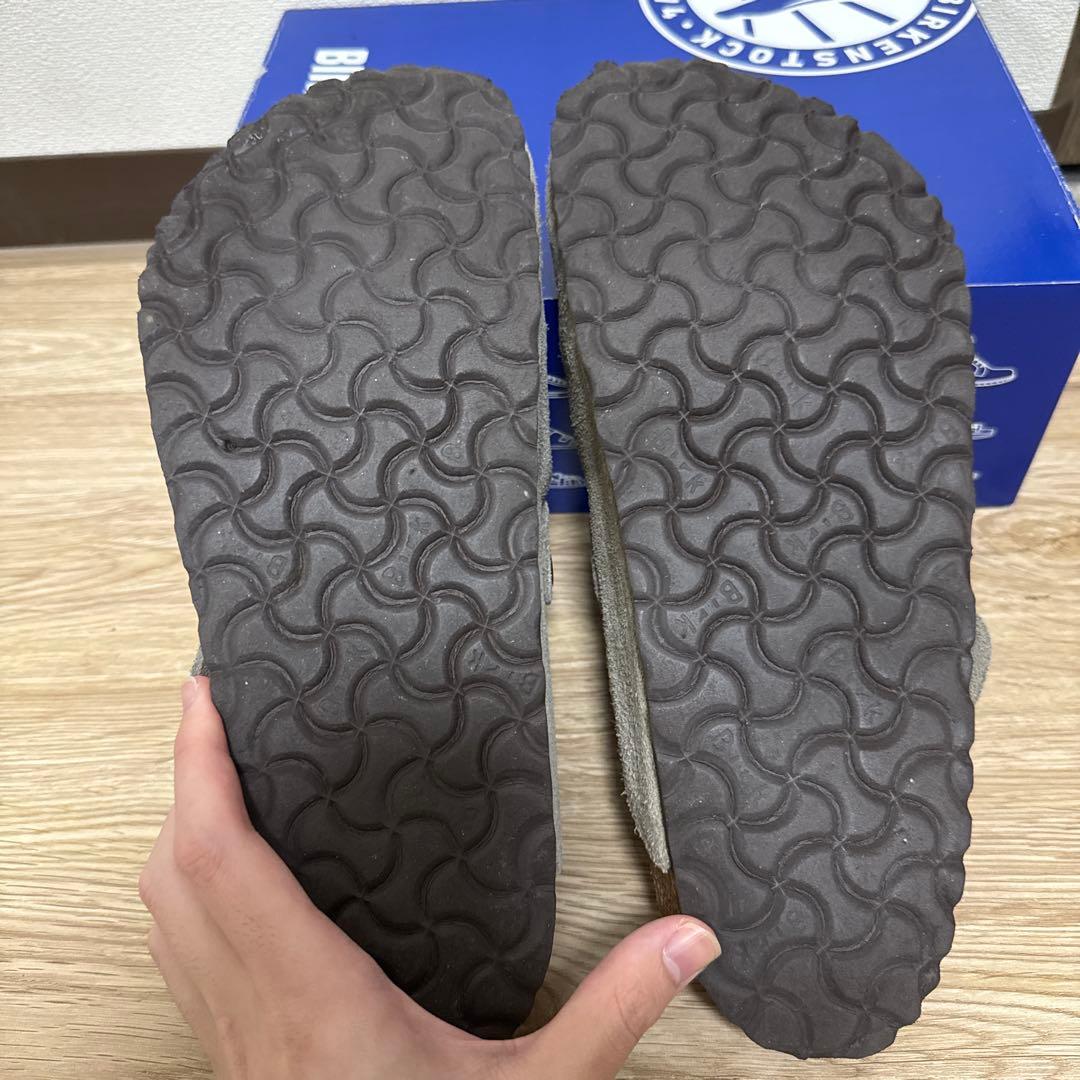 靴 BIRKENSTOCK Boston Taupe 27cm