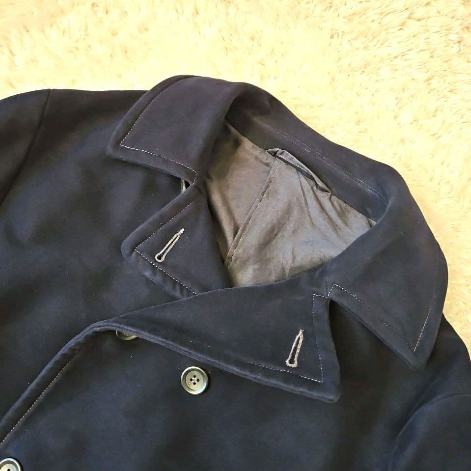 【定価93500円】現行☆45R コットンフランネルのPジャケットコート L