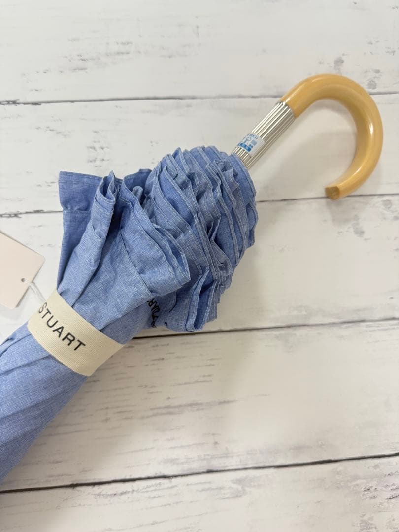 新品　JILL STUART ジルスチュアート 日傘　フリル　晴雨兼用