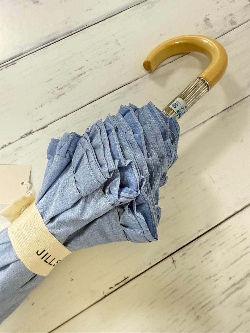 新品　JILL STUART ジルスチュアート 日傘　フリル　晴雨兼用