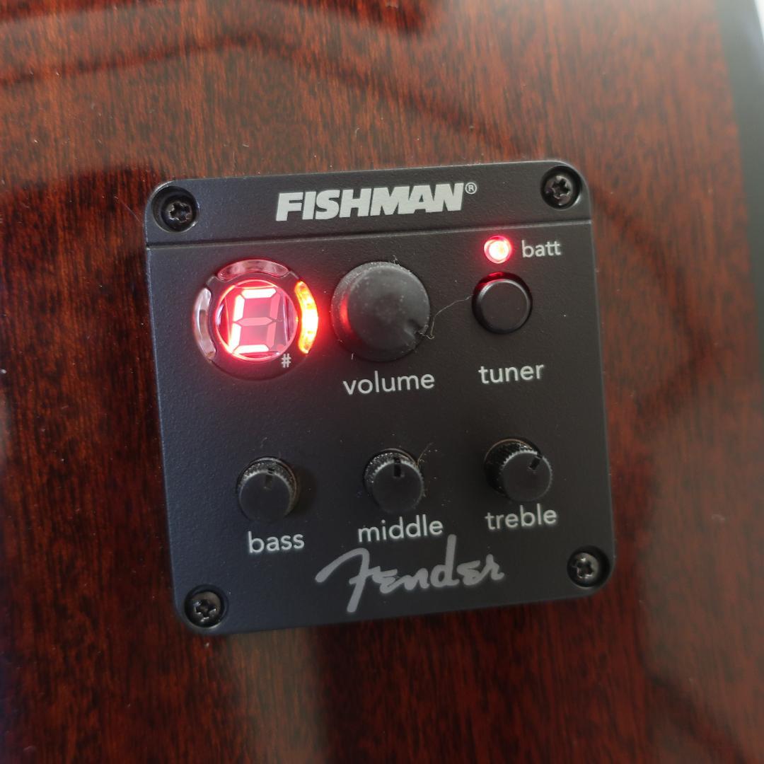 ほぼ未使用 Fender CD-60CE エレアコ ギター 純正ハードケース付