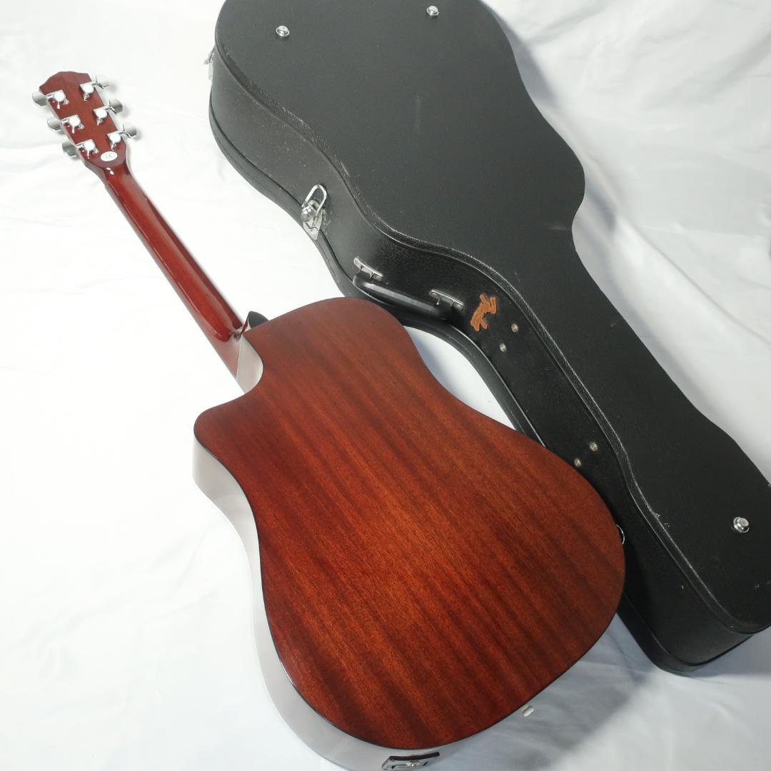 ほぼ未使用 Fender CD-60CE エレアコ ギター 純正ハードケース付