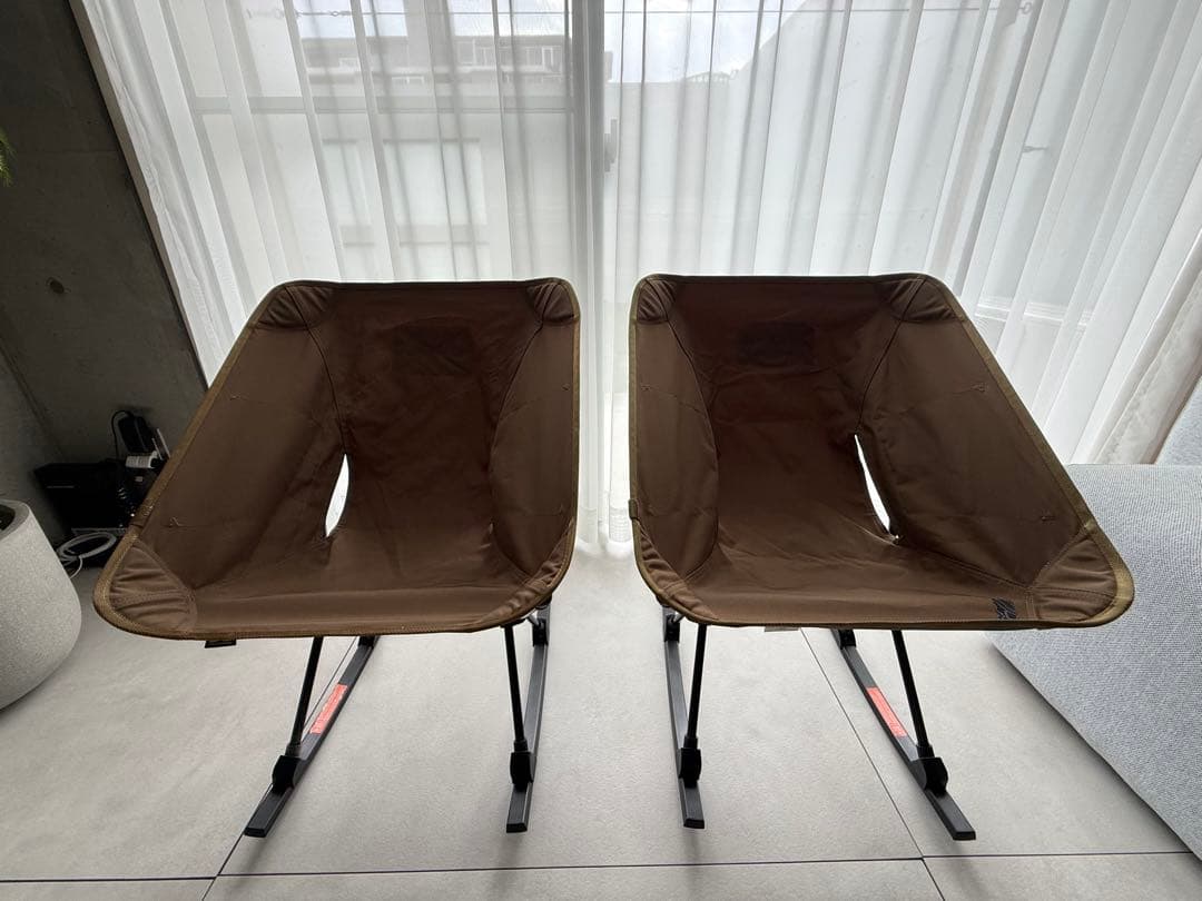 ヘリノックス タクティカルチェアワンコヨーテ&ロッキングフット