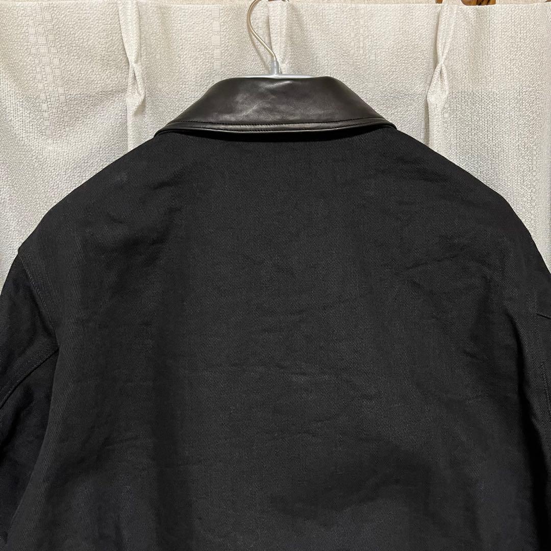 comoli コモリ 24AW デニムレザーワークジャケット