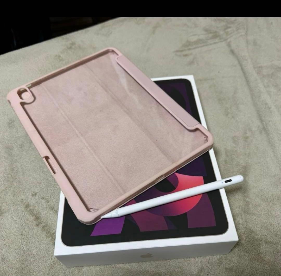 美品】iPad Air5 + Apple Pencil 2 +ケース＋キーボード