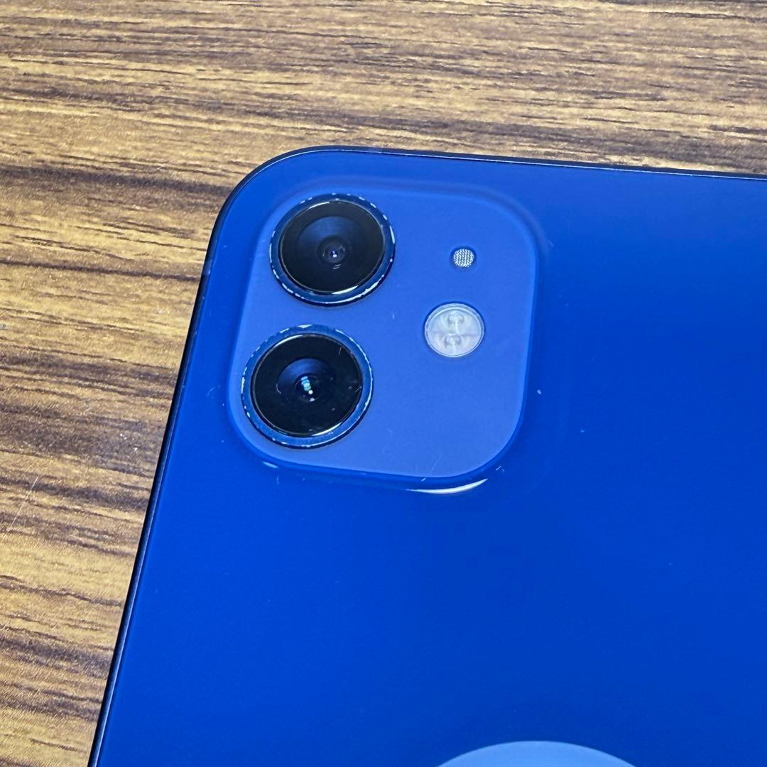 iPhone 12 64GB ブルー KDDI au SIMロックあり 本体