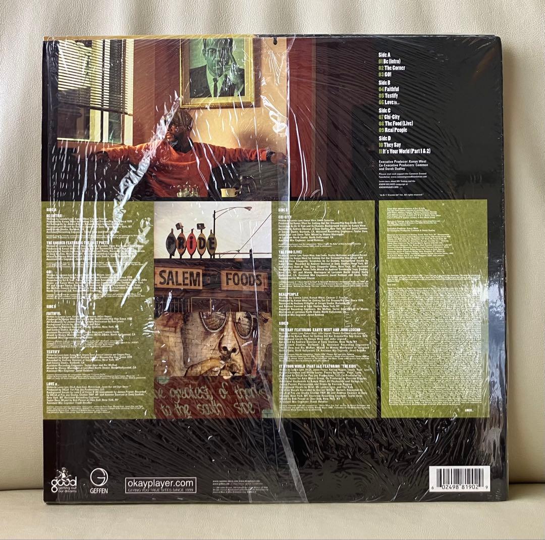 【アナログ2LPレコード】Common コモン - Be•Hip Hop•R&B