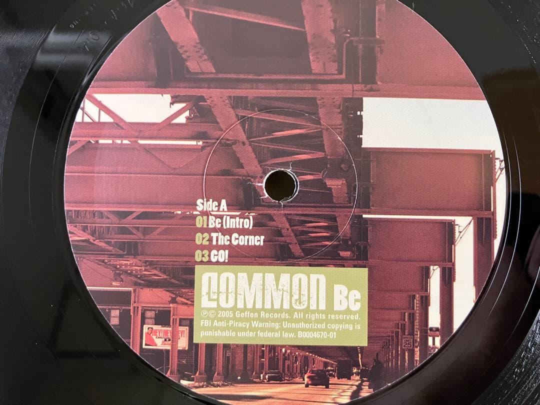 【アナログ2LPレコード】Common コモン - Be•Hip Hop•R&B
