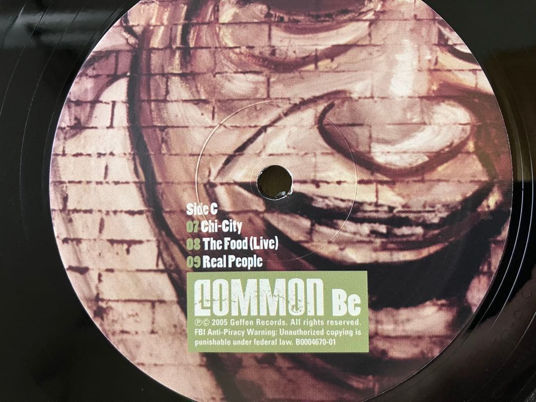 【アナログ2LPレコード】Common コモン - Be•Hip Hop•R&B
