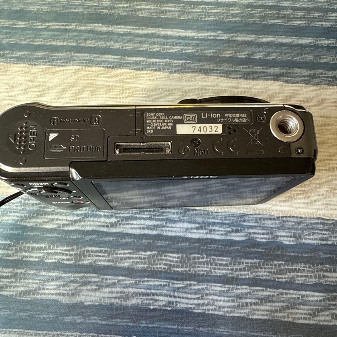 動作品　SONY cybershot DSC-HX5