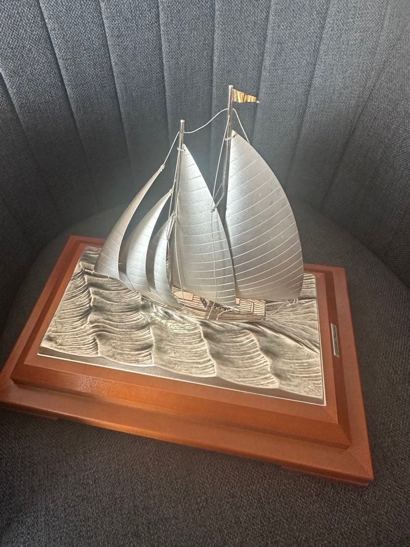 工芸品 SILVER YACHT 985 TAKEHIKO