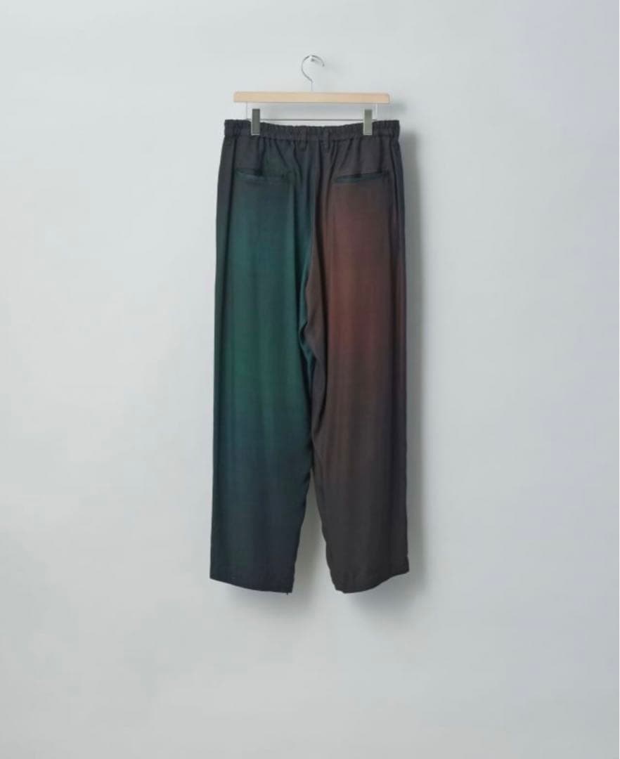 stein-シュタインのグラデーションのワイドイージートラウザーズ　Sサイズ