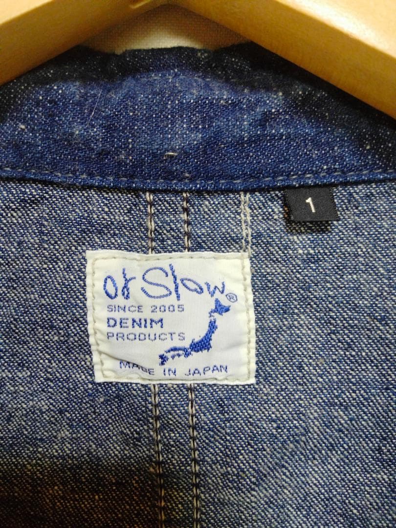 orslowオアスロウ40年代復刻デニムカバーオール美品正規品日本製サイズ1