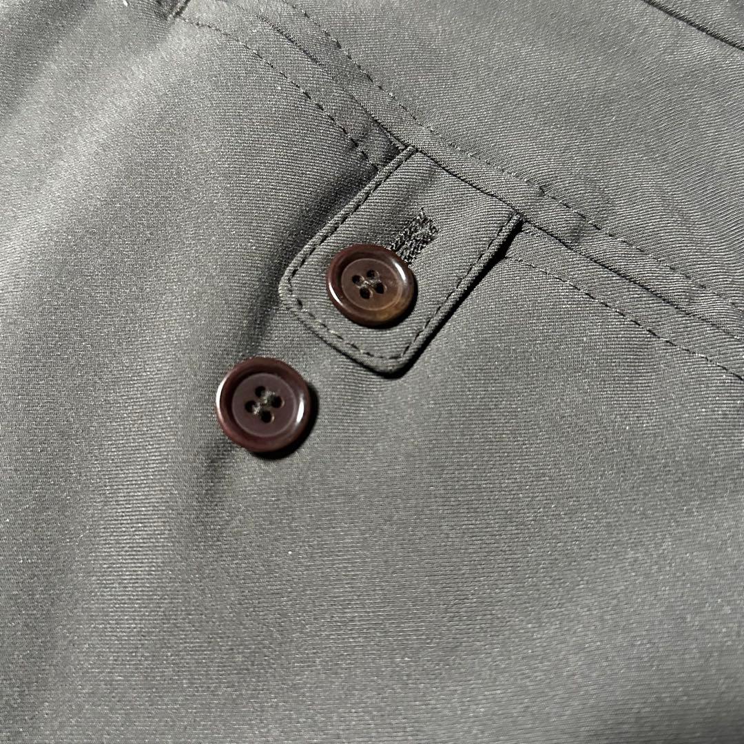 PRADA ブラウン ナイロン スラックス ストレッチ 50