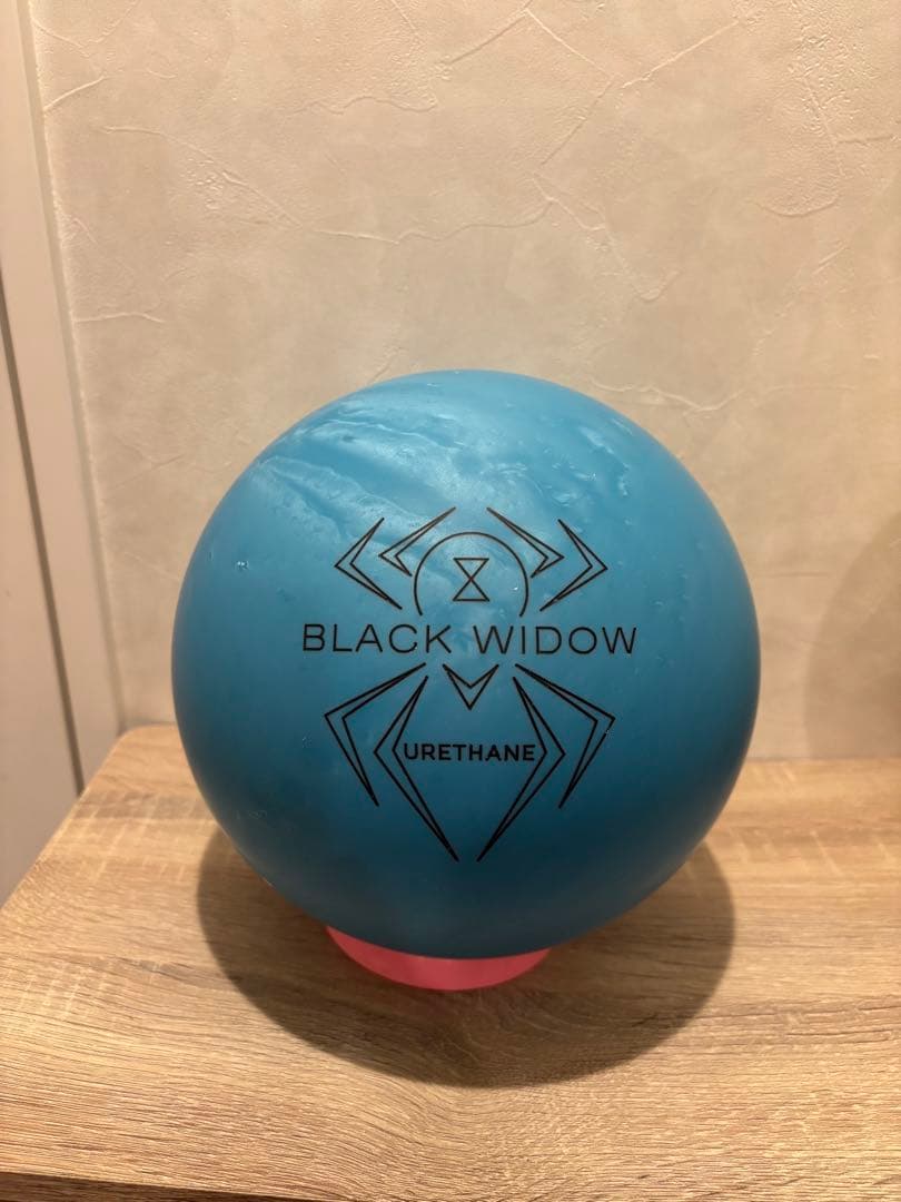 【韓国限定】ブラックウィドーブルーパールウレタン新品未使用