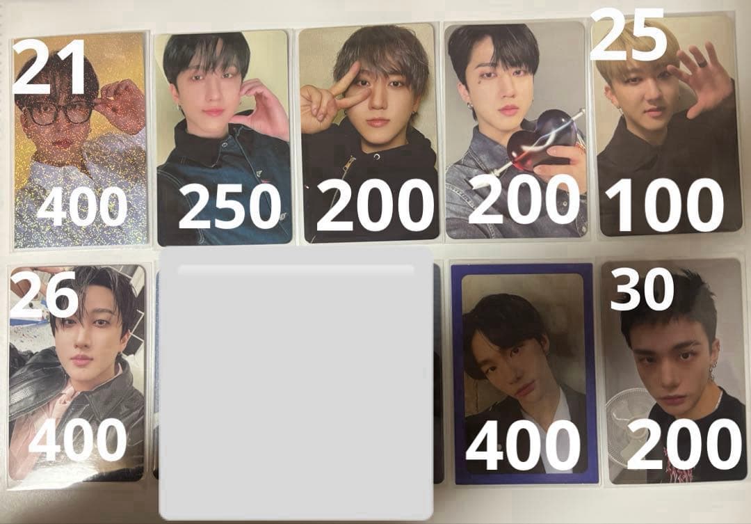 straykids スキズ　過去トレカ　トレカ　ラントレ　まとめ売り　バラ売り可