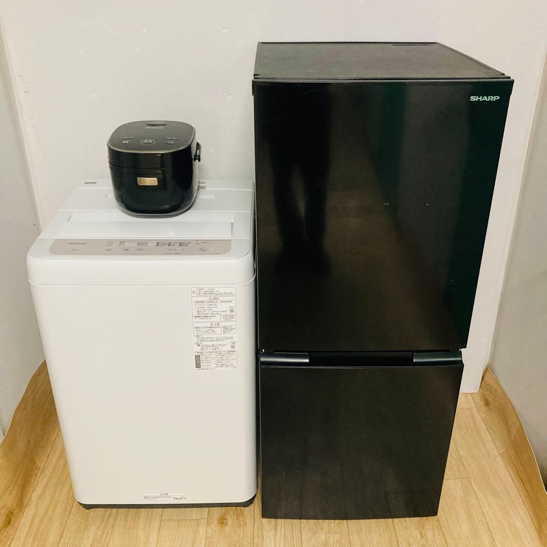 豪華シャープパナソニック1人暮らし家電セット❗️大阪、大阪近郊配送と設置無料13