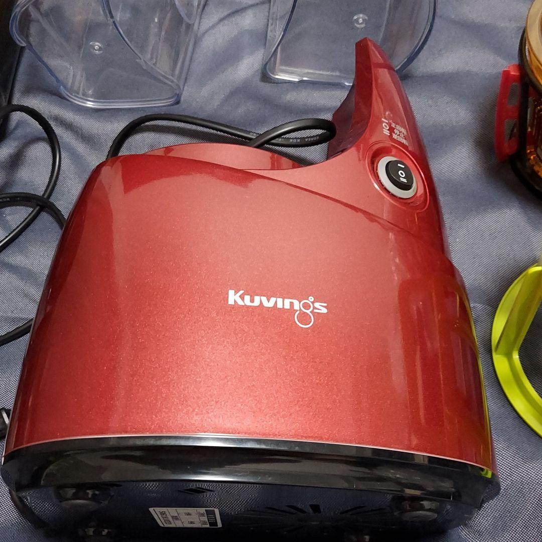 KUVINGS ホールスロージューサー JSG-641M レッド