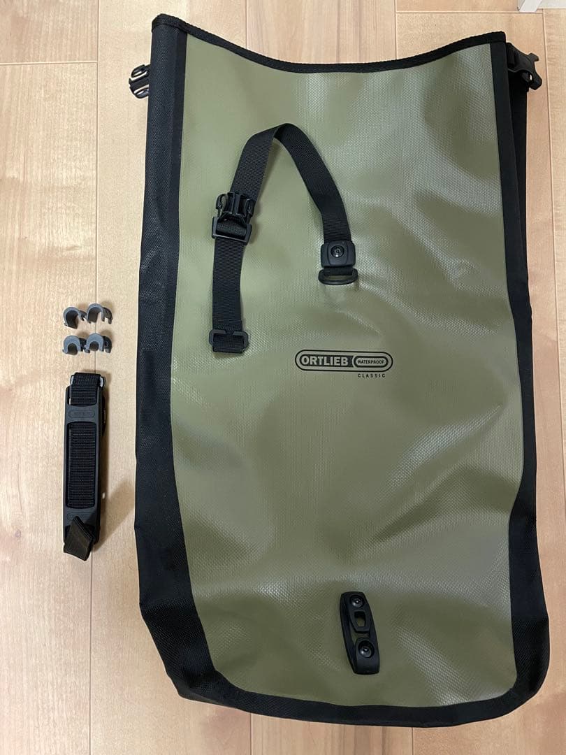 ORTLIEB 防水バッグ オリーブグリーン