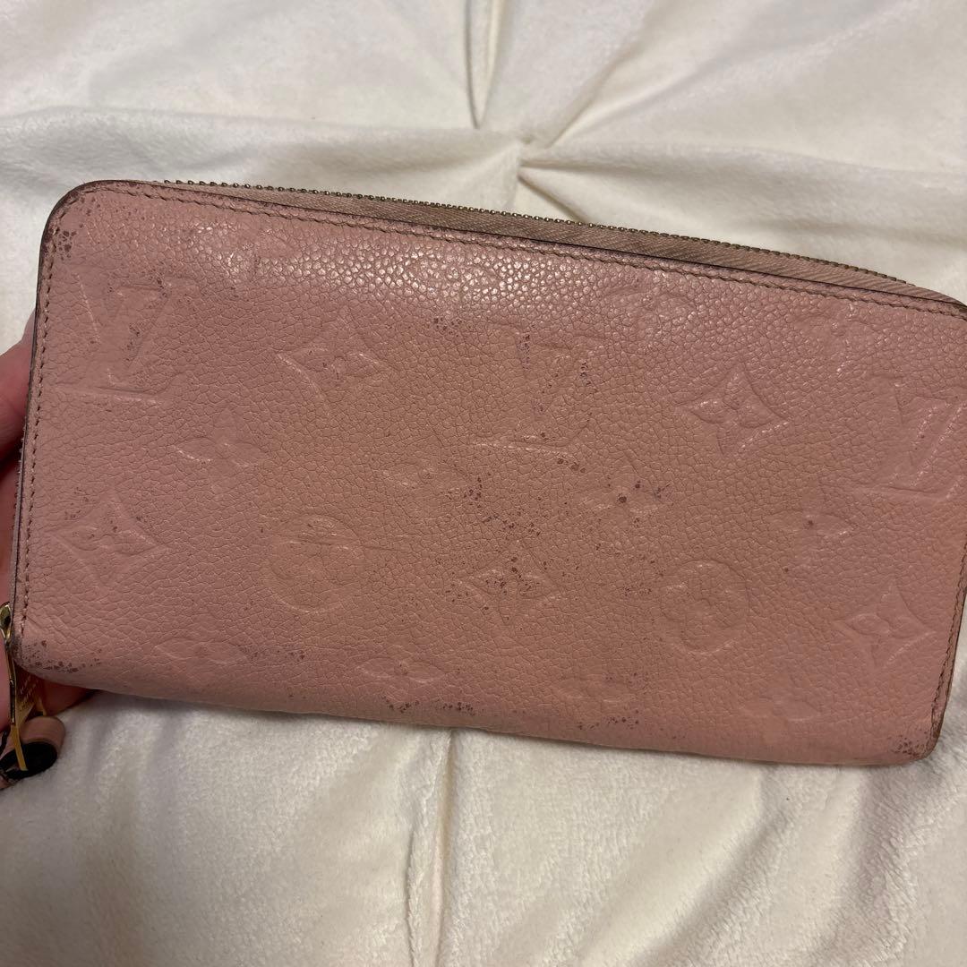 Louis Vuitton ピンク モノグラム長財布