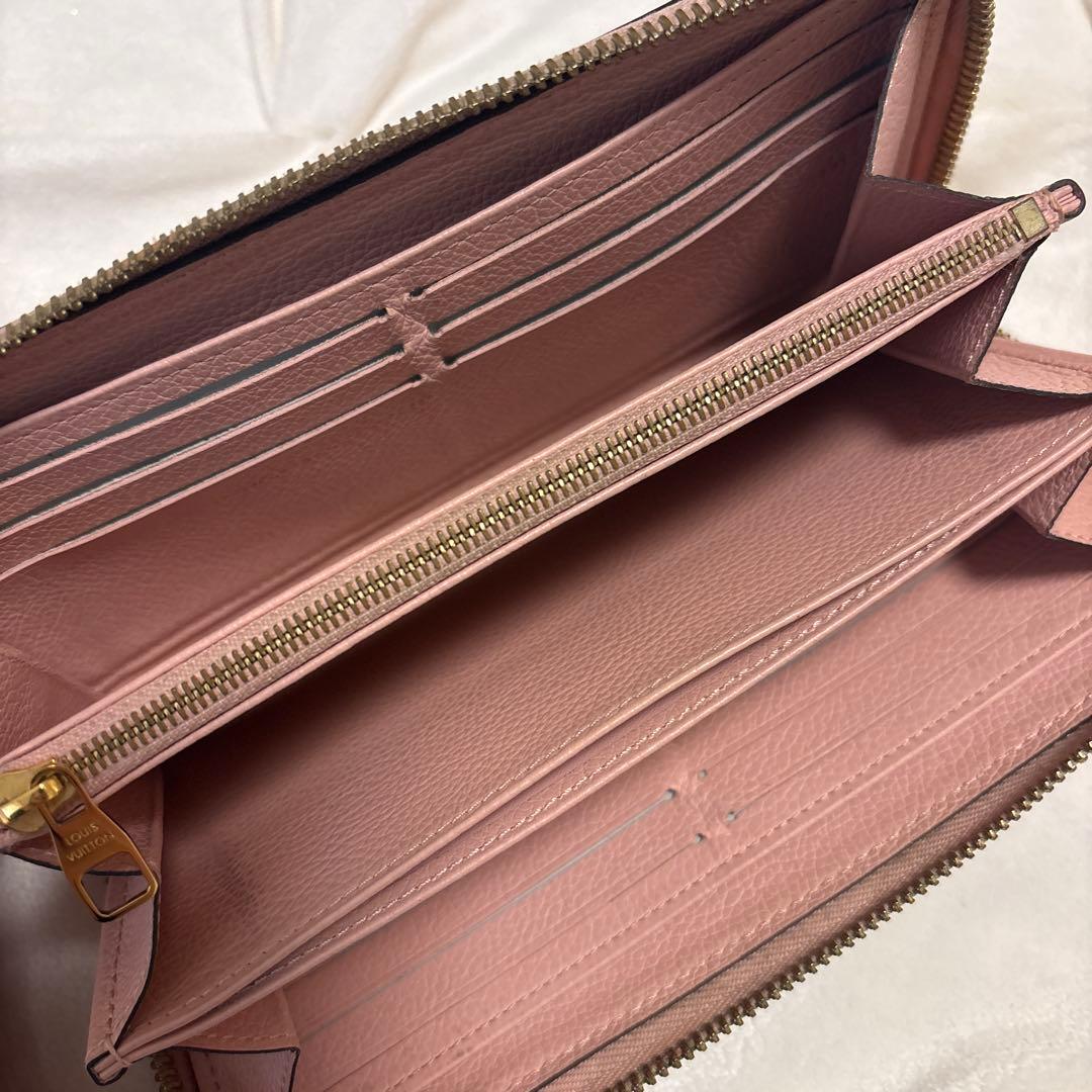 Louis Vuitton ピンク モノグラム長財布
