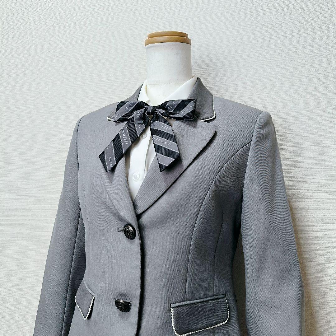 ELLE en noir セレモニースーツ　4点セット　卒業式　グレー