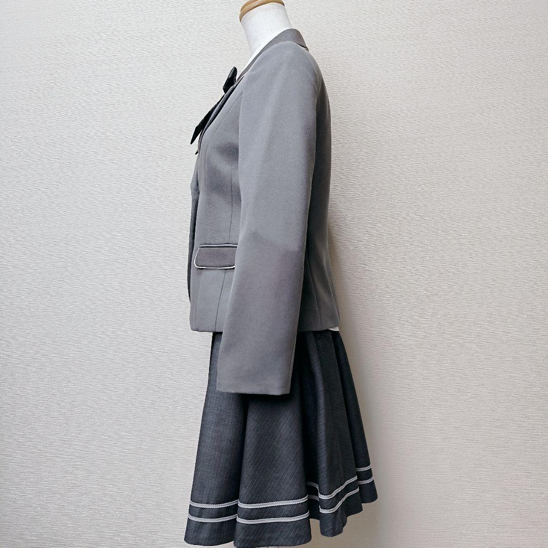 ELLE en noir セレモニースーツ　4点セット　卒業式　グレー