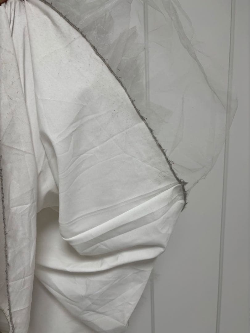 オフショルダー ボリュームフリルドレス (W342)