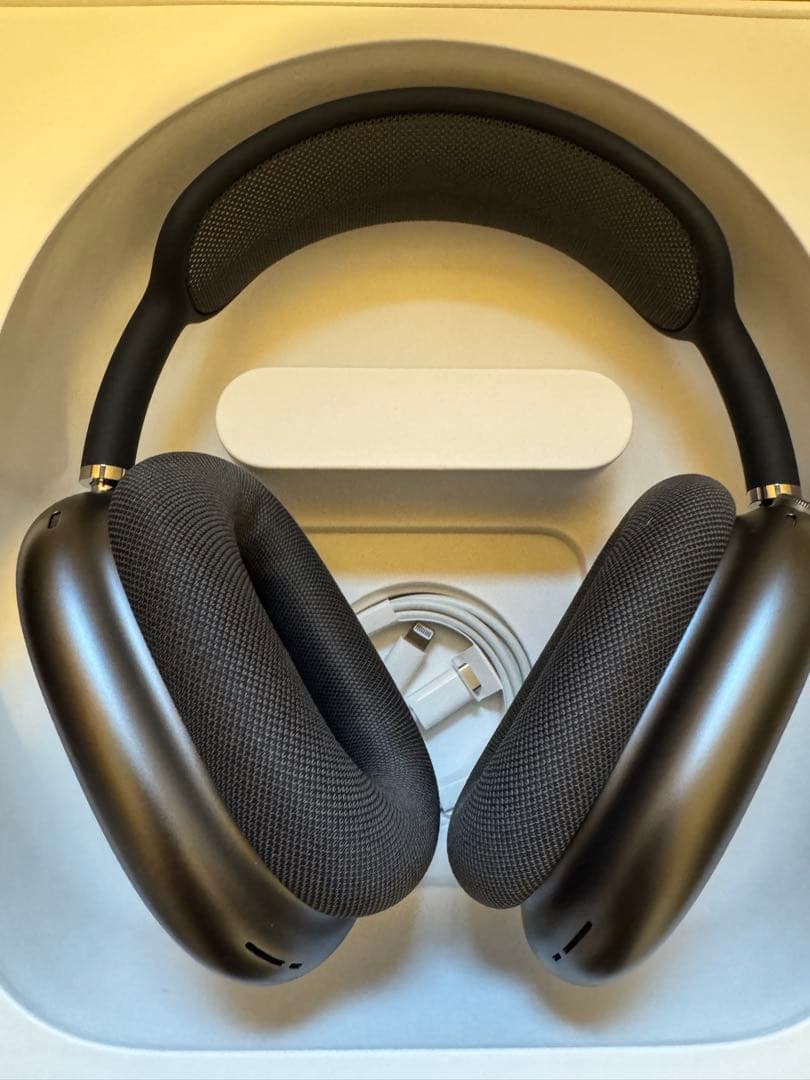 Apple AirPods Max スペースグレー　カバー、ケース付き